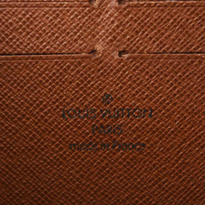 Louis Vuitton Louis Vuitton Long Wallet Zippy M60017 Round Monogram