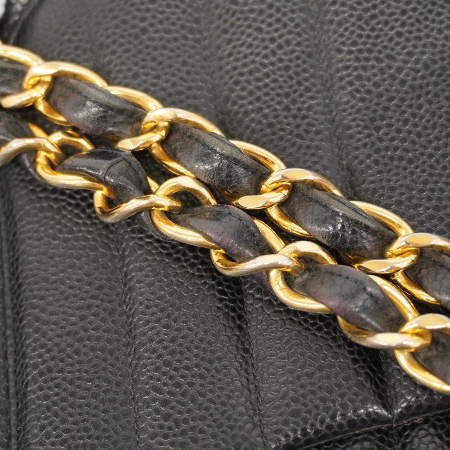 Chanel Mademoiselle Shoulder Bag With Double Chain