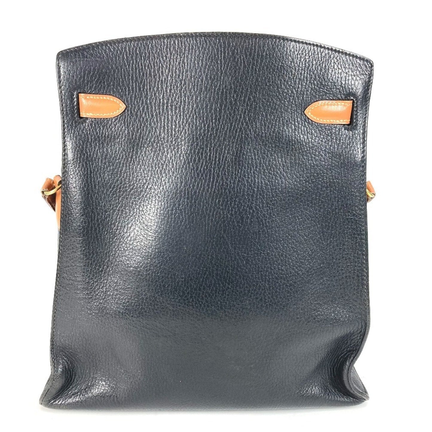 Hermes Vintage Kelly Sport Gm Two-Tone Ardennes Shoulder Bag