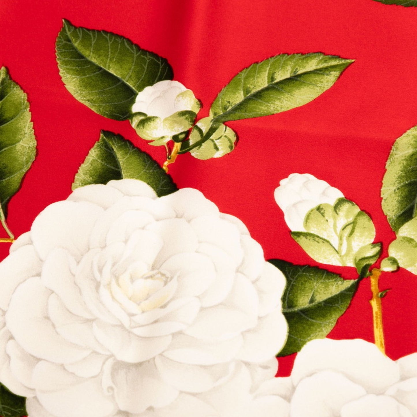 Chanel Camellia Motif Scarf