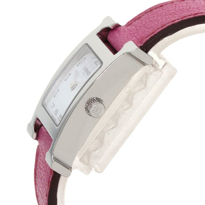 Hermes Hh1.210 H Watch Stainless Steel Leather