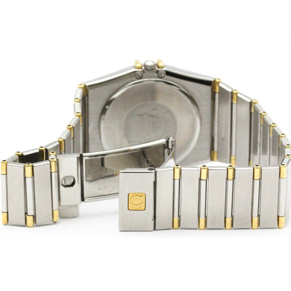 Omega Constellation Diamond 18K Gold Steel