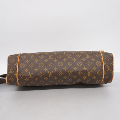 Louis Vuitton Monogram Saxophone Wash Shoulder Bag M92967 Brown