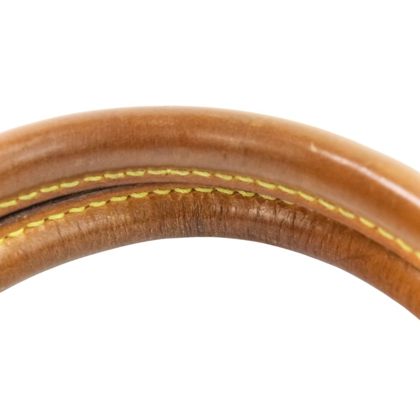 Louis Vuitton Monogram Sac Plat Handbag Tote Bag M51140 Brown