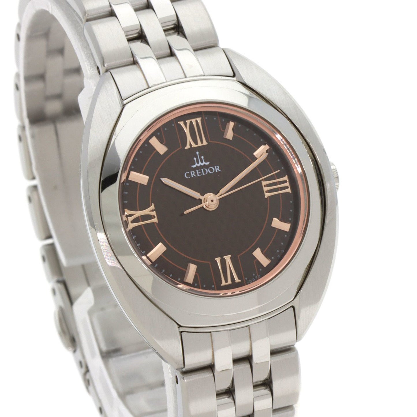 Seiko Gsas053 4J81-0An0 Credor Stainless Steel