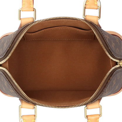Louis Vuitton Alma Bb Monogram Shoulder Bag Canvas M53152 Brown