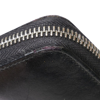Loewe Anagram Long Wallet Black Leather