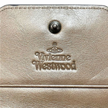 Vivienne Westwood Perforated Leather Long Wallet Bifold