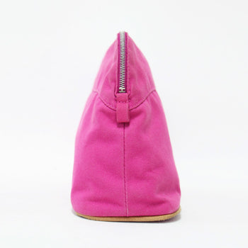 Hermes Bolide Pouch Mm Canvas Cotton Pink