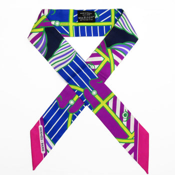 Hermes Hermes Scarf/Muffler Twilly Silk Multicolor