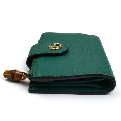 Gucci Double G Bamboo Compact Wallet