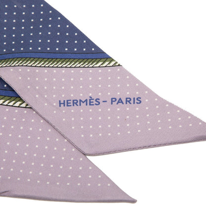Herms Twilly "Les Voitures A Transformation" Folding Carriage Scarf