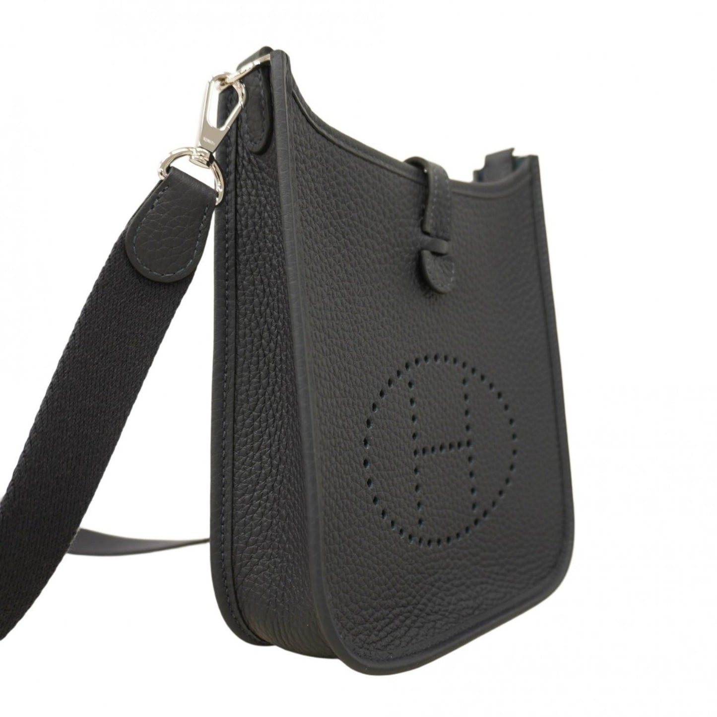 Leather Hermes Shoulder Bag Taurillon Clemence