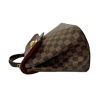 Louis Vuitton Bergamo Pm Damier Leather Turnlock 2-Way Handbag/Shoulder Bag