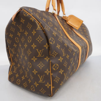 Louis Vuitton Monogram Keepall 50 Boston Bag M41426 Brown