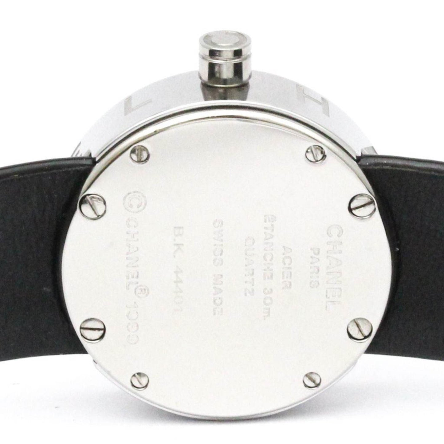 Chanel La Ronde Steel Leather Quartz