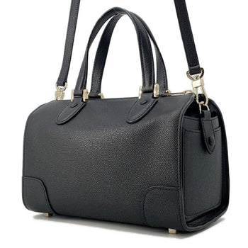 Valextra Handbag Babila Mini Leather Wbbb0031028Loc99Nn Shoulder Bag Black