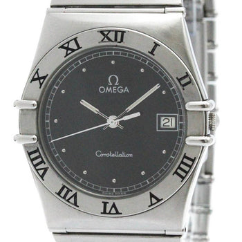 Polished Omega Constellation Stainless Steel Quartz