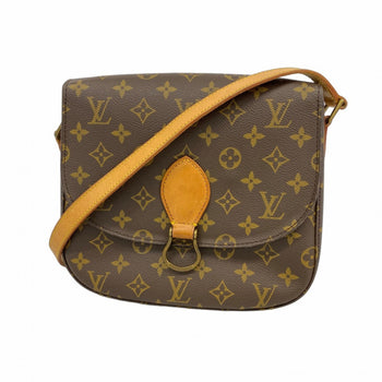 Louis Vuitton Monogram Saint-Cloud Gm Shoulder Bag M51242 Brown
