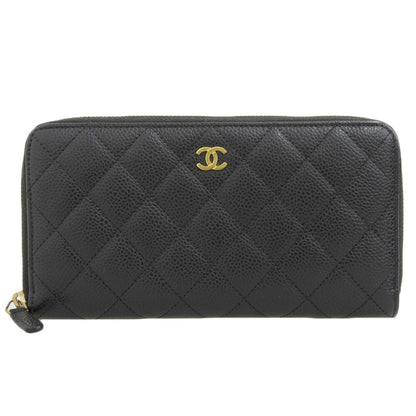 Chanel Coco Mark Round Long Wallet A50097