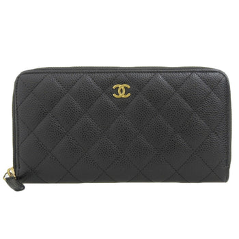 Chanel Coco Mark Round Long Wallet A50097