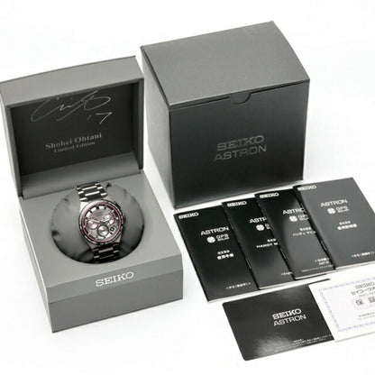 Seiko Astron Nexter Shohei Ohtani 2022 Limited Edition Model Sbxc125 5X53-0Bx0 Quartz Watch Gps