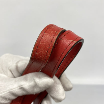 Louis Vuitton Monogram Neonoe Shoulder Bag M44021 Brown Coquelicot