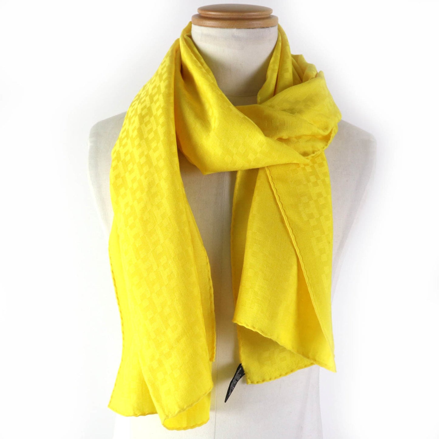 Hermes Cashmere And Silk H-Pattern Large Stole/Shawl