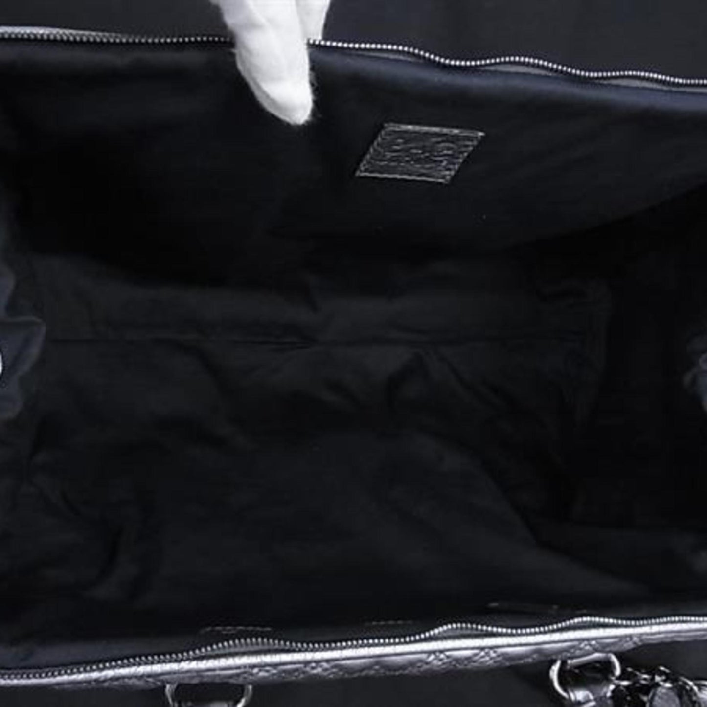 Dolce & Gabbana Dolce Gabbana Handbag Db0417 Silver Leather Quilted