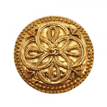 Chanel Coco Mark Circle Brooch