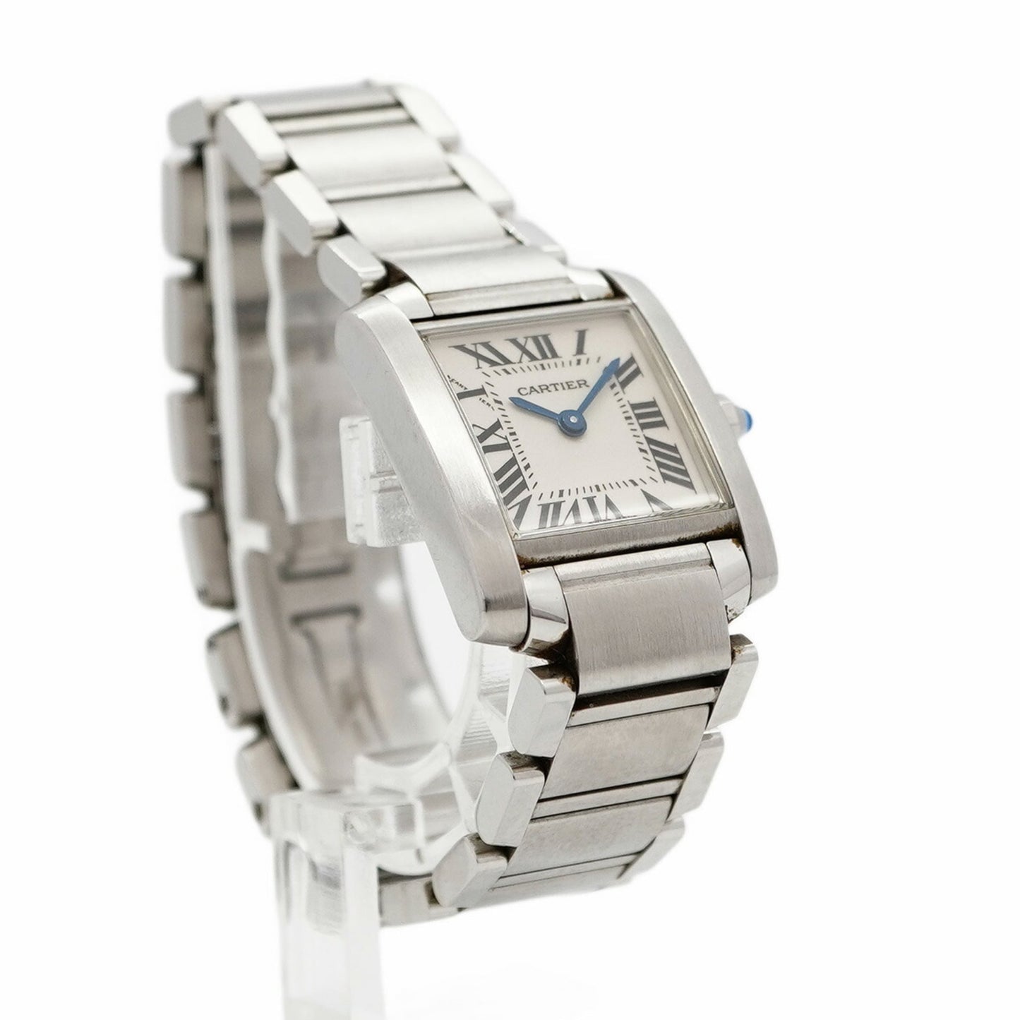 Cartier Tank Franaise Sm W51008Q3 Ivory Dial