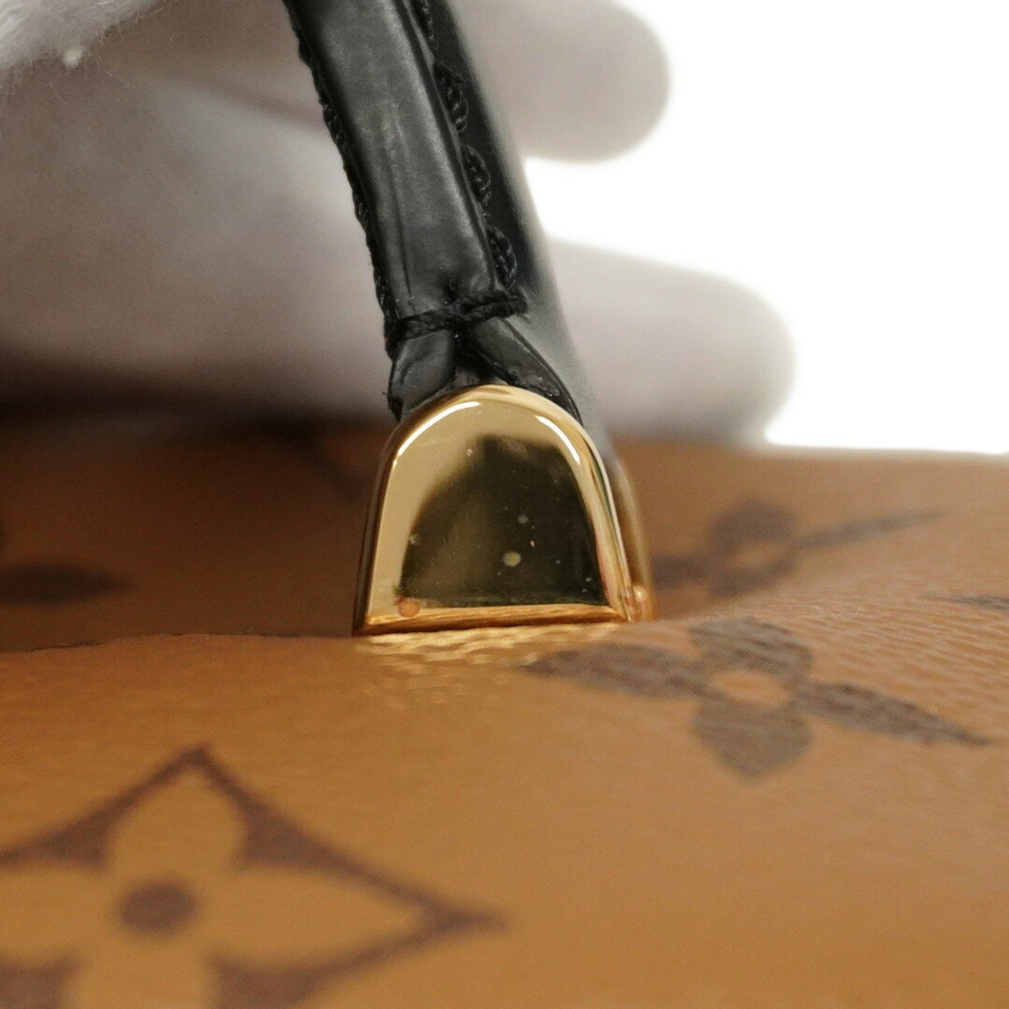 Louis Vuitton Vanity Bag Monogram Reverse Nv Pm M45165 Brown 2-Way