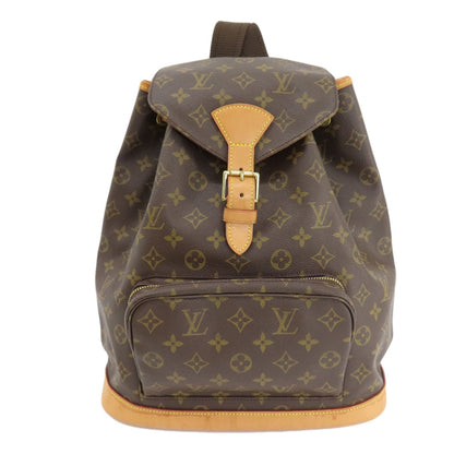 Louis Vuitton M51135 Montsouris Gm Backpack/Daypack Monogram Canvas