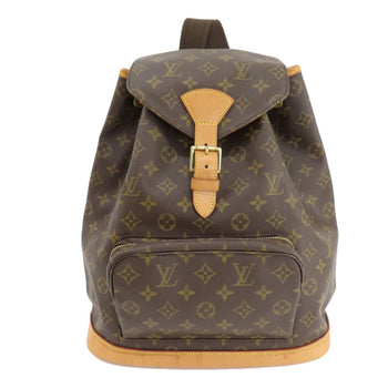 Louis Vuitton M51135 Montsouris Gm Backpack/Daypack Monogram Canvas