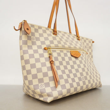 Louis Vuitton Damier Azur Iena Mm Tote Bag N44040 White