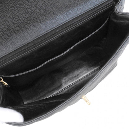 Calfskin Chanel Handbag Grained