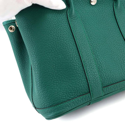 Hermes Herms Garden Party 30 Tpm Tote Bag In Negonda Malachite