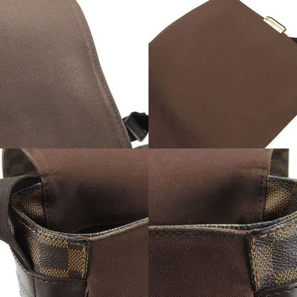Louis Vuitton Shoulder Bag Bastille N45258 Damier Ebene Leather