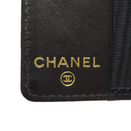 Chanel Coco Mark Gold Hardware Key Case In Grained Calfskin