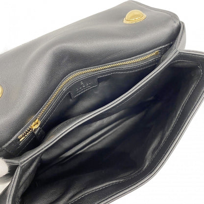 Gucci Blondie Shoulder Bag 699210 Leather Black