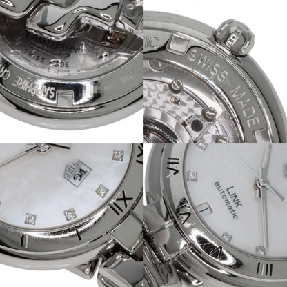 Tag Heuer Wat2315 Link Calibre 7 11P Diamond Watch Stainless Steel Ss