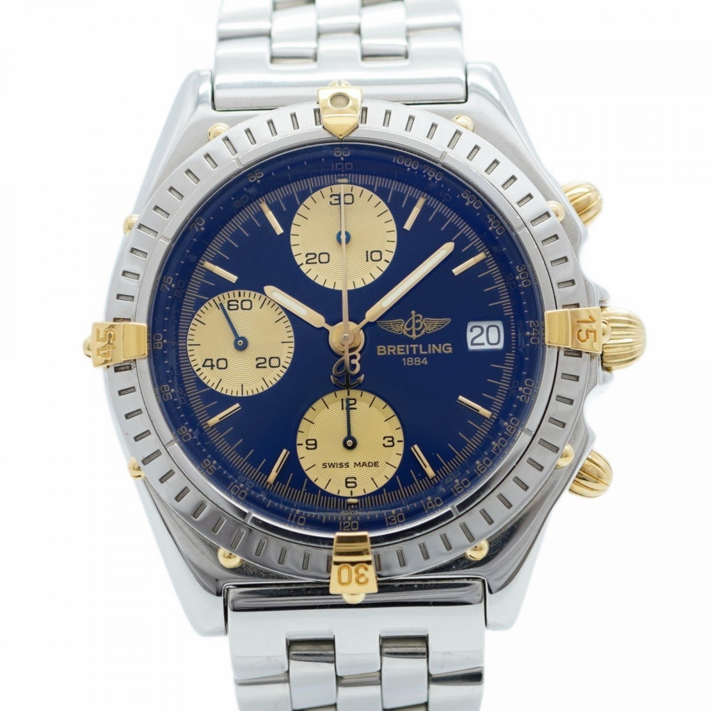 Breitling Bicolor B13050 Blue Dial