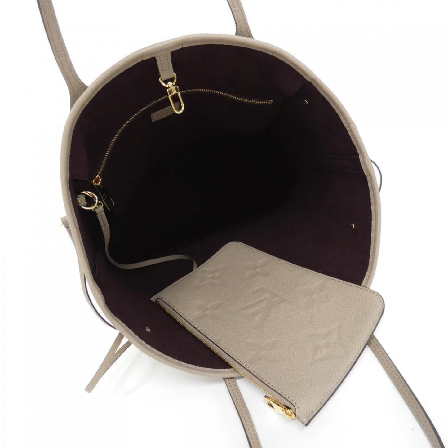 Louis Vuitton Monogram Empreinte Neverfull Mm M45686 Handbag