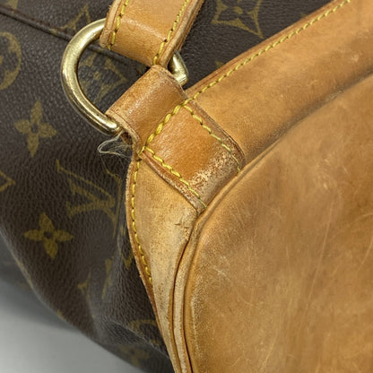 Louis Vuitton Monogram Montsouris Gm Backpack M51135 Brown