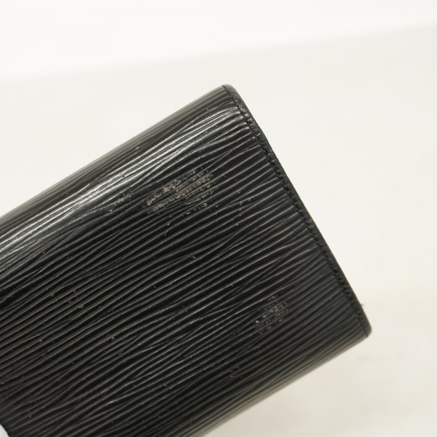 Louis Vuitton Epi Wallet Portefeuille Monnaie-Vieux-Tresor M63502 Noir