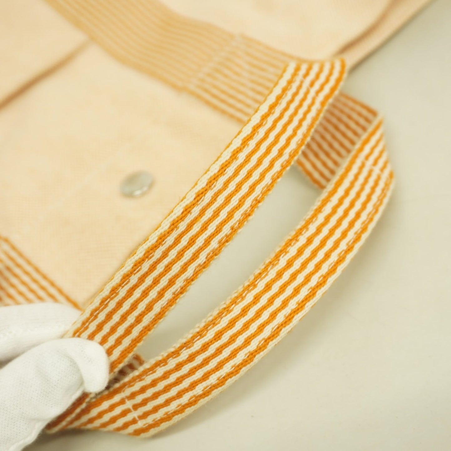 Canvas Hermes Tote Bag