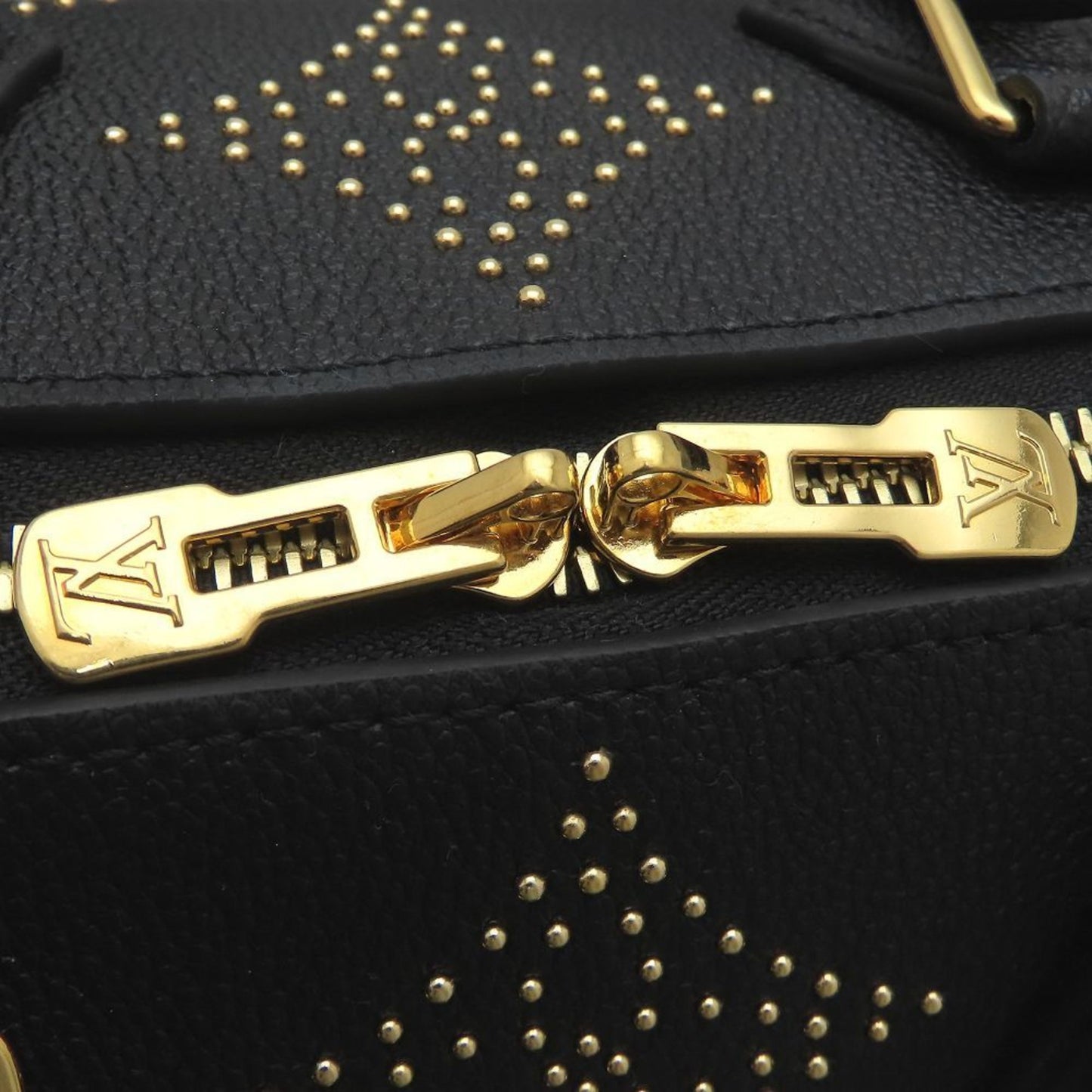 Louis Vuitton Louis Vuitton Monogram Empreinte Speedy Bandouliere 25 M46736 Handbag Noir 352465