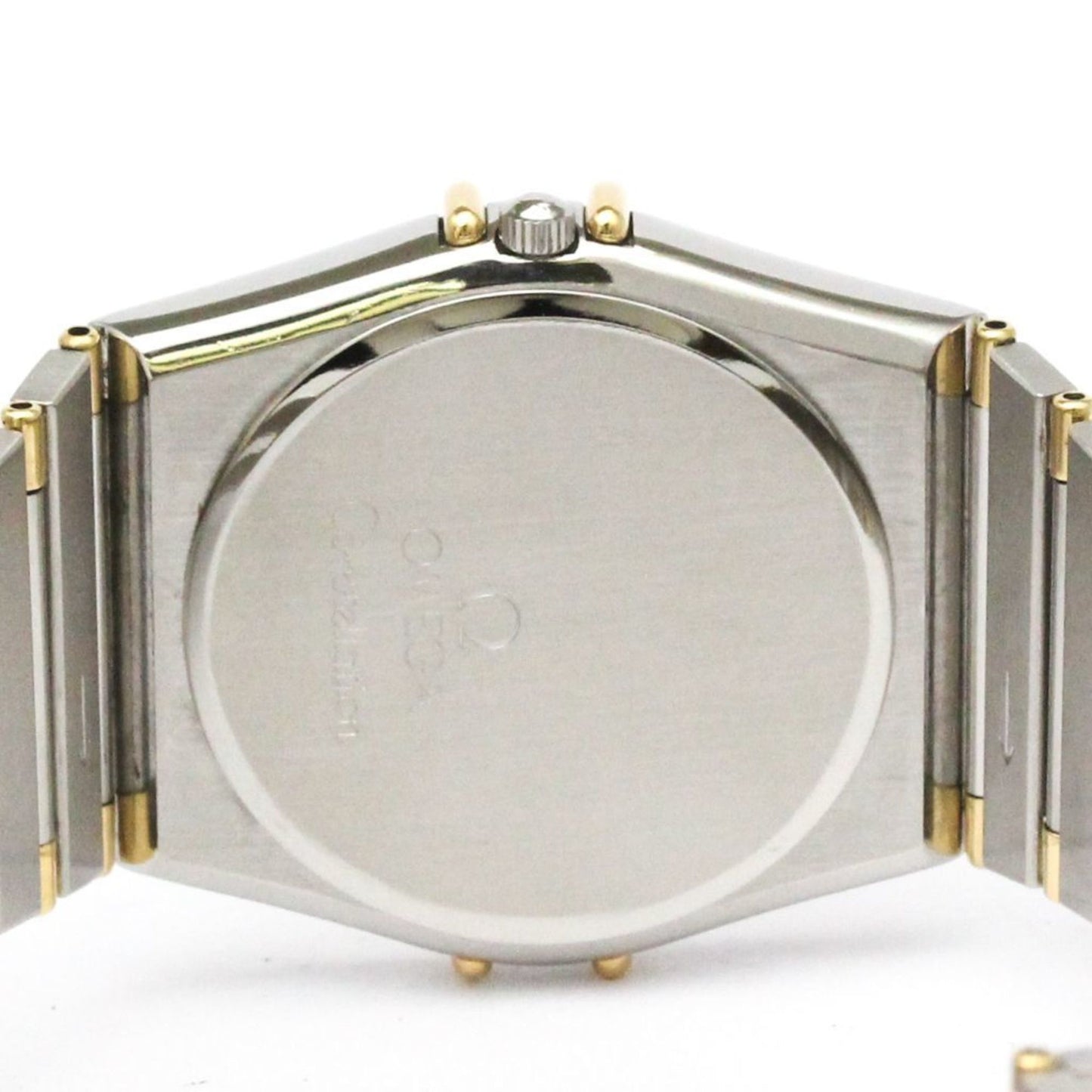 Omega Constellation 18K Gold Steel Quartz