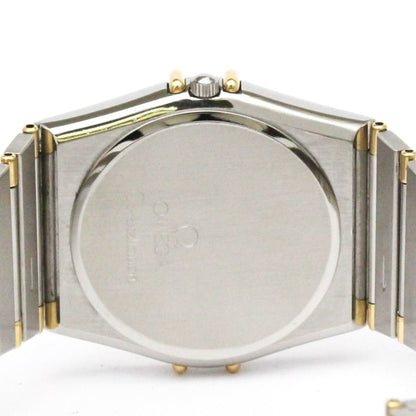 Omega Constellation 18K Gold Steel Quartz
