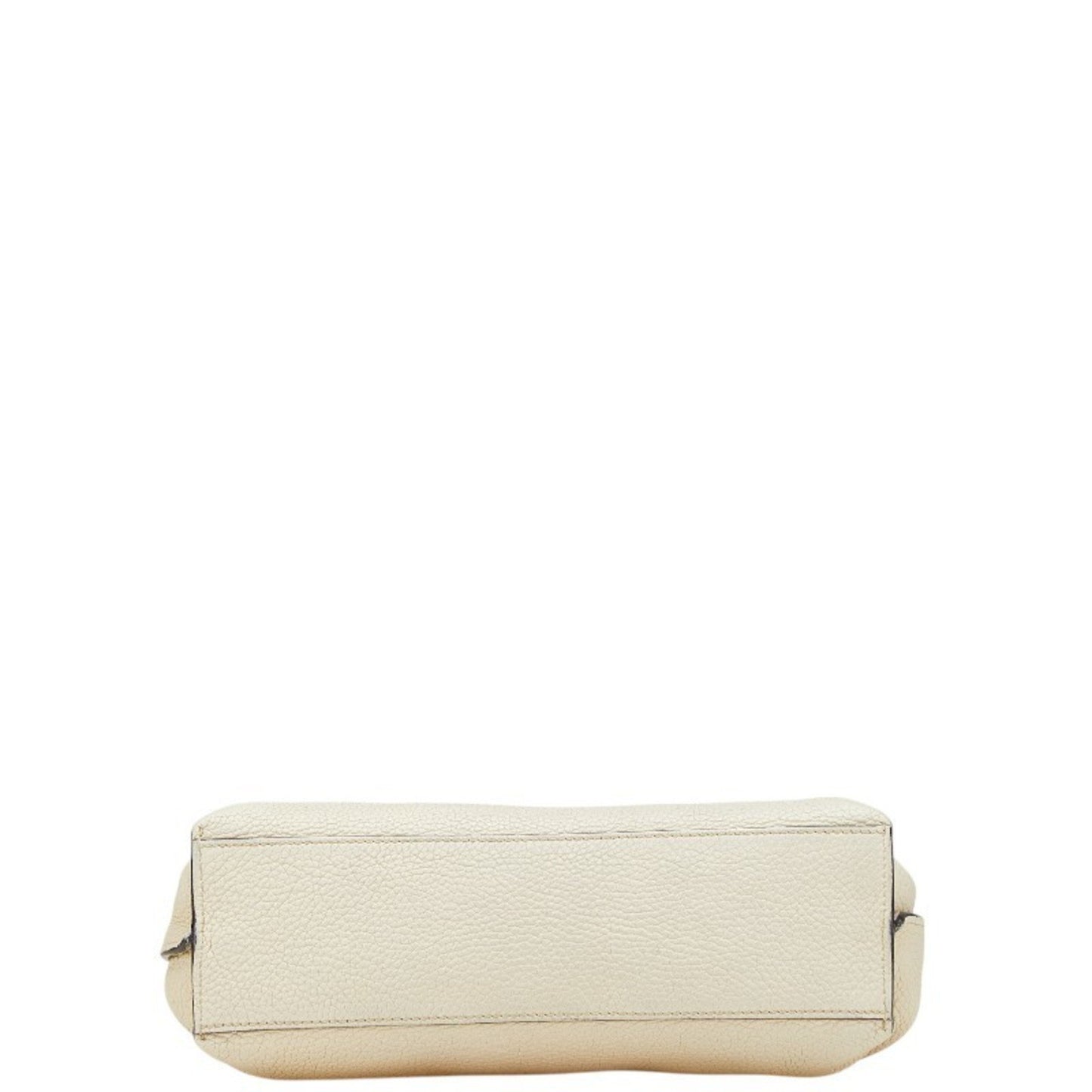 Gucci Daily Bamboo Handbag/Shoulder Bag 2Way 370831 White Leather